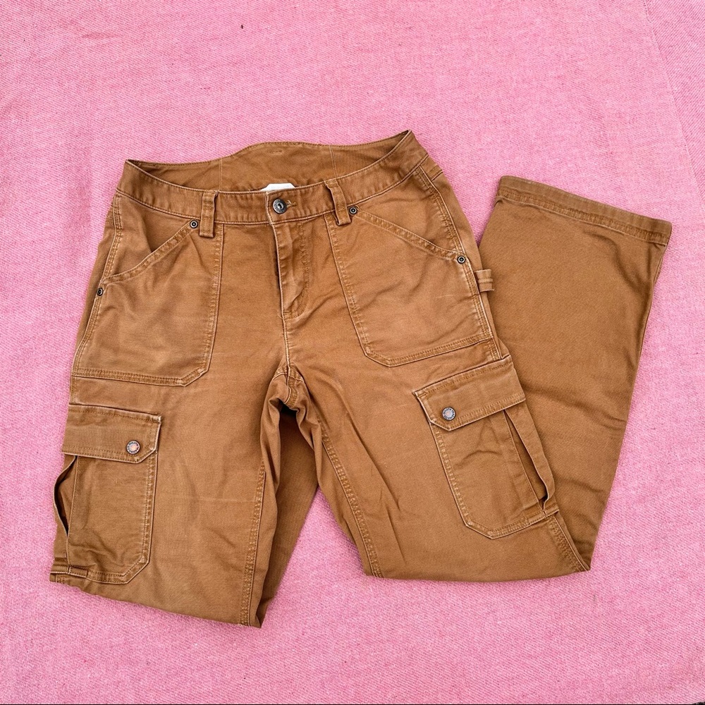 Duluth Trading Company Tan Cargo Pants